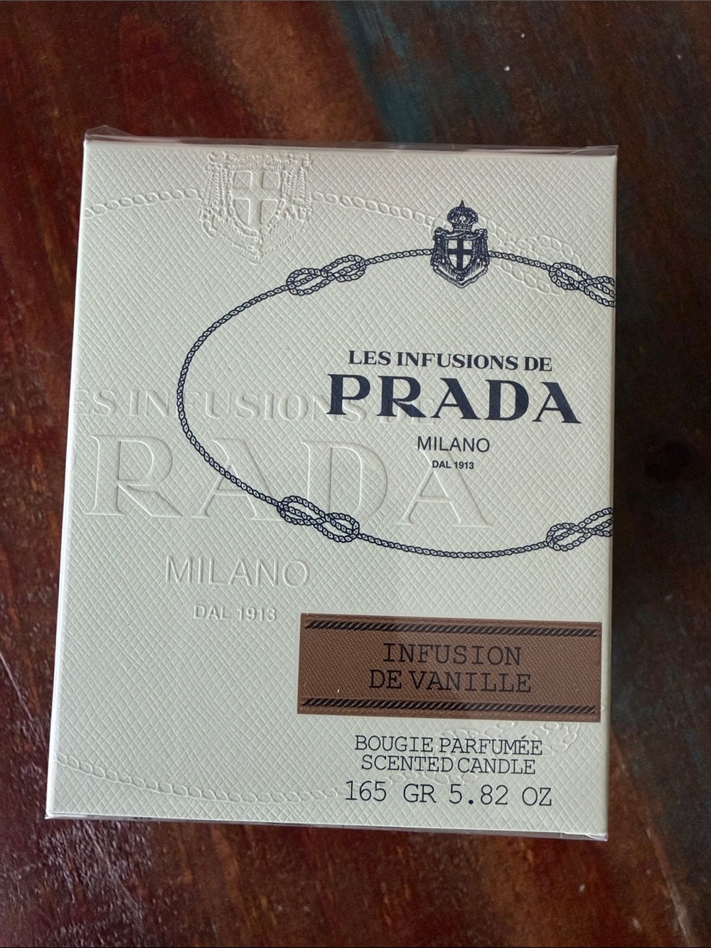 New Prada Les Infusion De Vanille candle